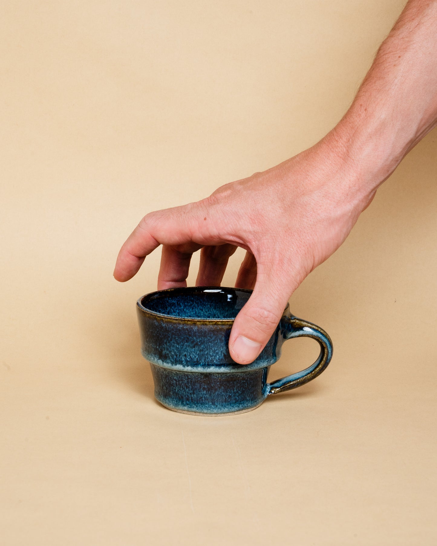 Step Latte Mug In blue