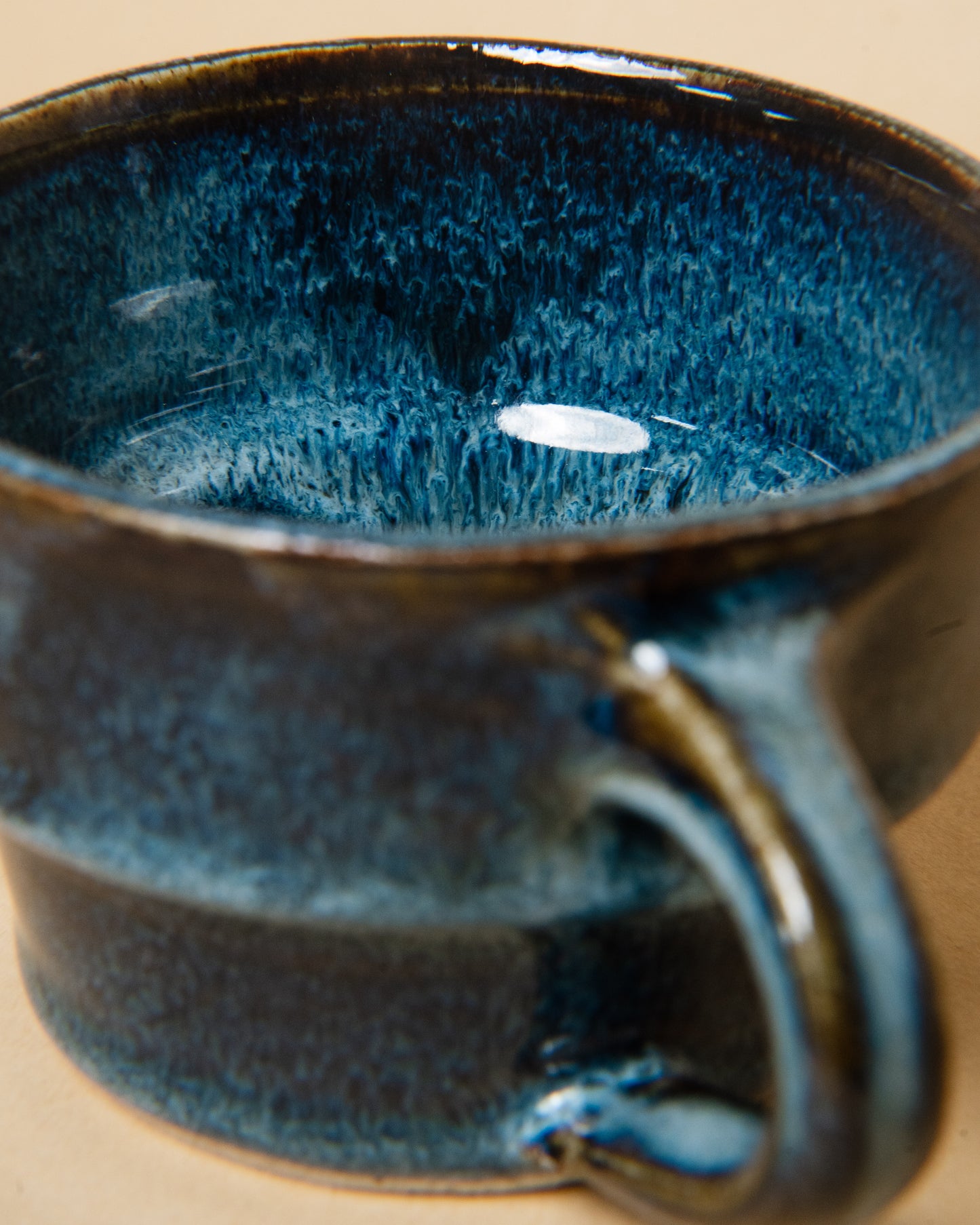 Step Latte Mug In blue