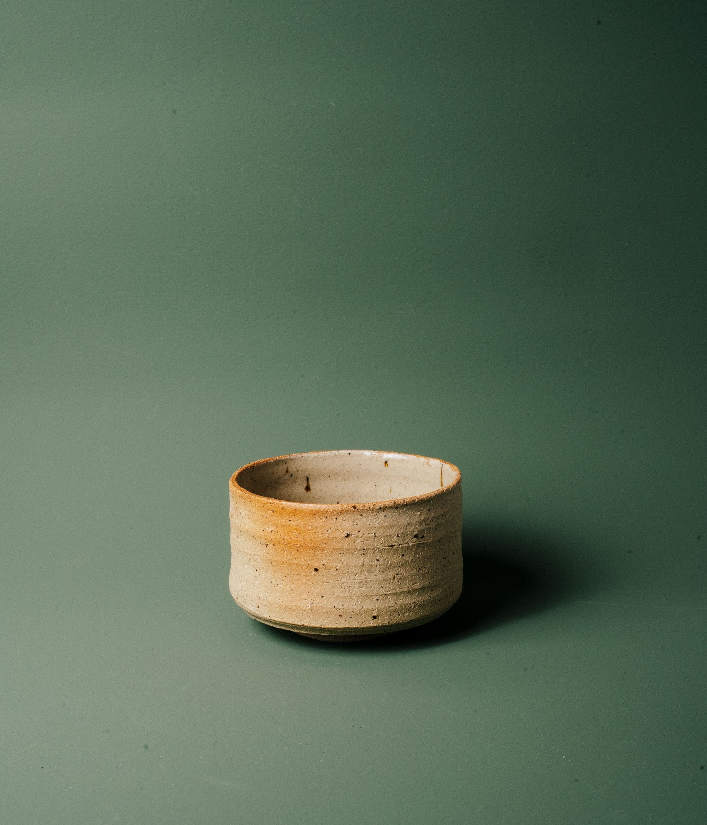 Raw Finish Japanese Tea Cup