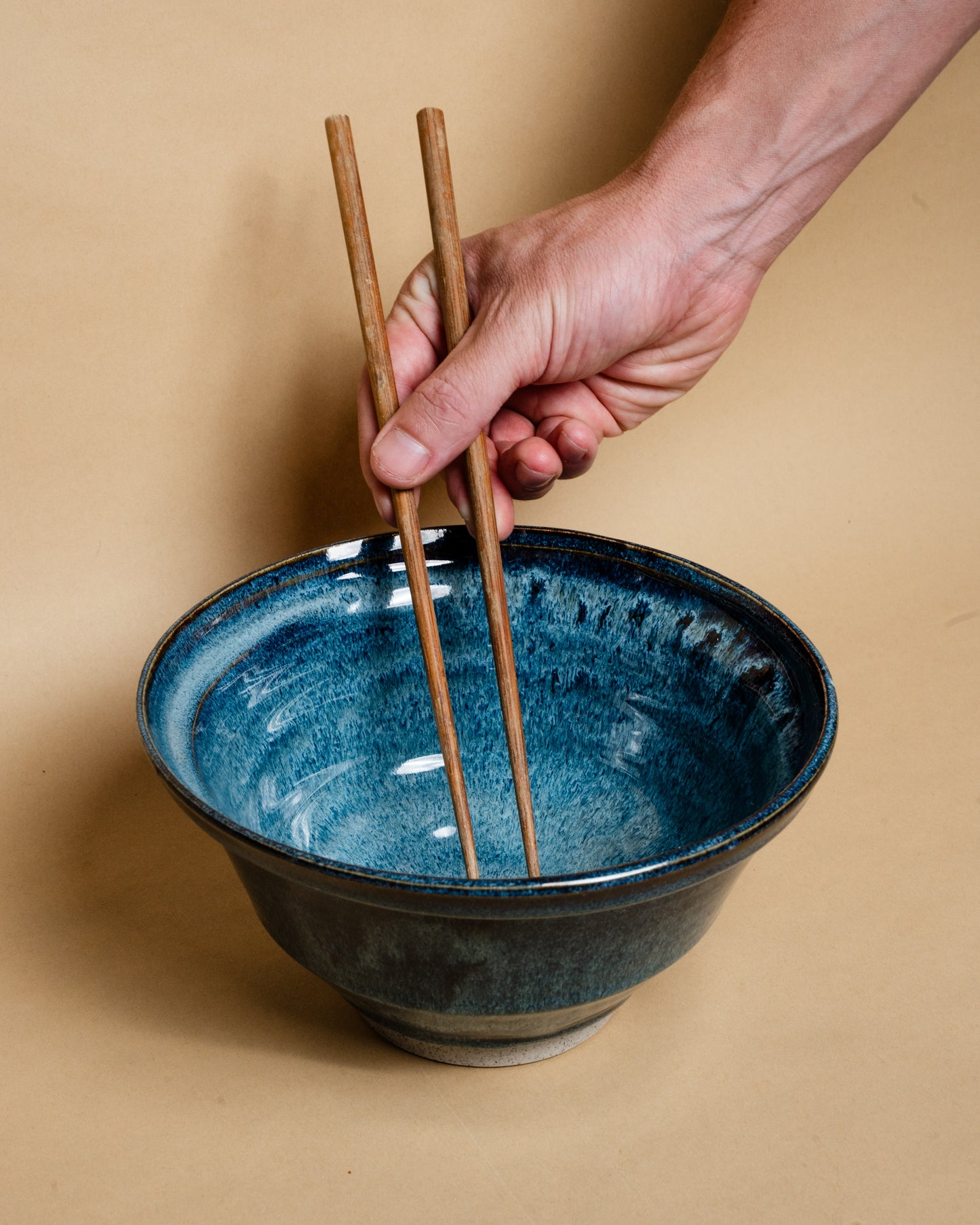RAMEN BOWL IN BLUE