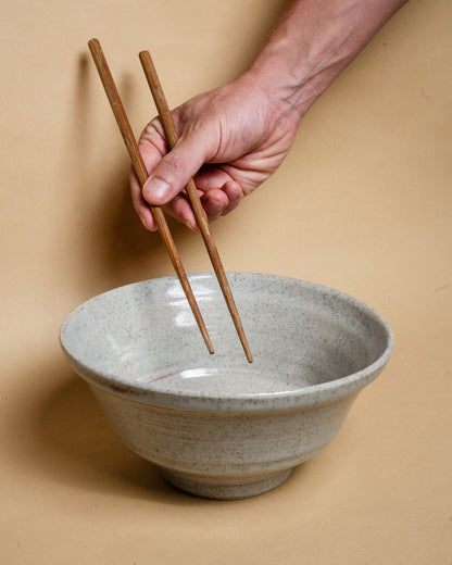 RAMEN BOWL IN CLEAR STONE