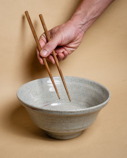 RAMEN BOWL IN CLEAR STONE